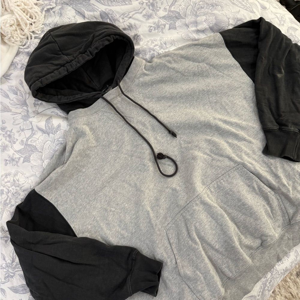 Brandy Melville Two-Tone Hoodie
